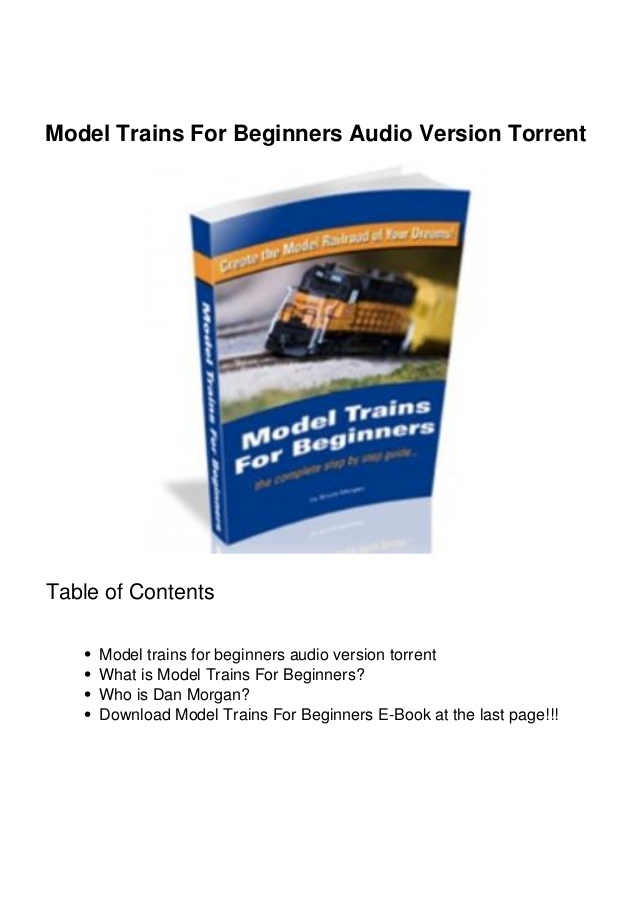 Torrent Model Railroader Video